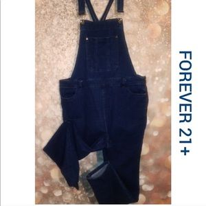 Forever21 plus overalls